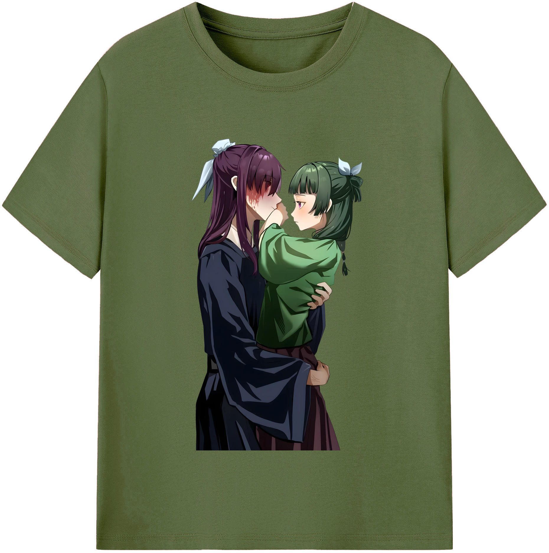 （画像用） 薬屋のひとりごと The Apothecary Diaries 綿100％半袖Tシャツ（フロントプリント）